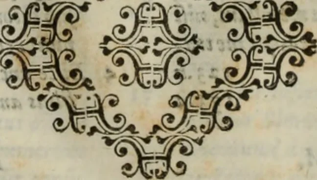 An illustration from Lud. Molinae e Societate Jesu ... De iustitia et jure tratactus : qui est de justitia commutativa circa bona corporis, personarumque nobis coniunctarum, 1611, leaf 19