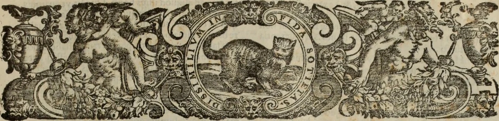 An illustration from Lud. Molinae e Societate Jesu ... De iustitia et jure tratactus : qui est de justitia commutativa circa bona corporis, personarumque nobis coniunctarum, 1611, leaf 2590