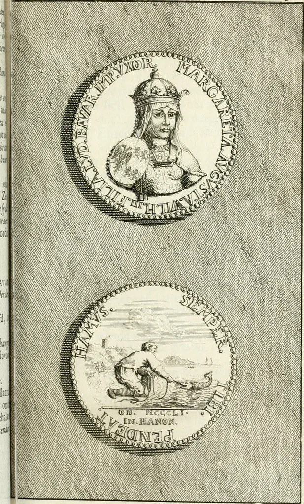 An illustration from Lud. Smids. M.D. Emblemata heroica, of, De medalische sinnebeelden der ses en dertigh graaven van Holland : met konstplaaten vercierd, 1712, leaf 114