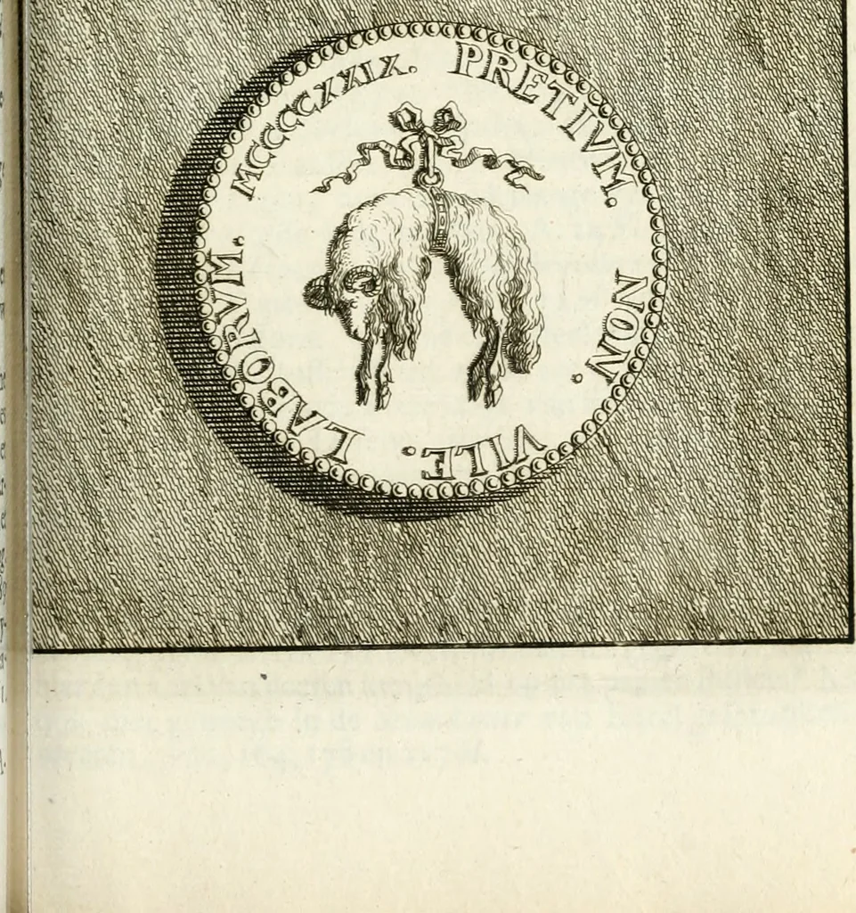 An illustration from Lud. Smids. M.D. Emblemata heroica, of, De medalische sinnebeelden der ses en dertigh graaven van Holland : met konstplaaten vercierd, 1712, leaf 138
