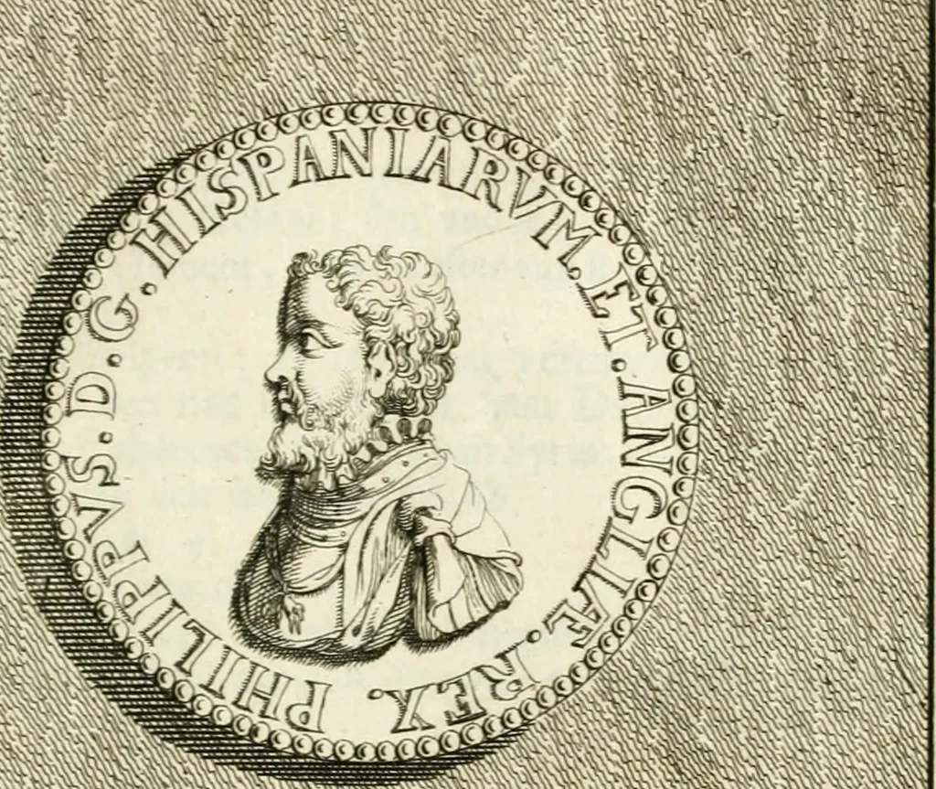 An illustration from Lud. Smids. M.D. Emblemata heroica, of, De medalische sinnebeelden der ses en dertigh graaven van Holland : met konstplaaten vercierd, 1712, leaf 162