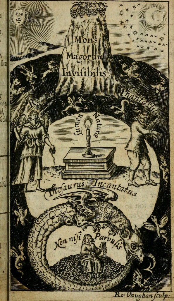 An illustration from Lumen de lumine, or, A new magicall light, 1651, leaf 42