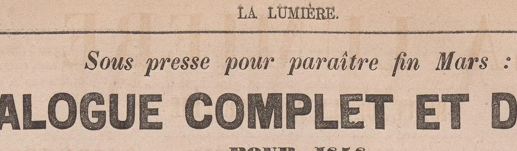 An illustration from La Lumière : revue de la photographie, beaux-arts, heliographie, sciences, 1851, leaf 56