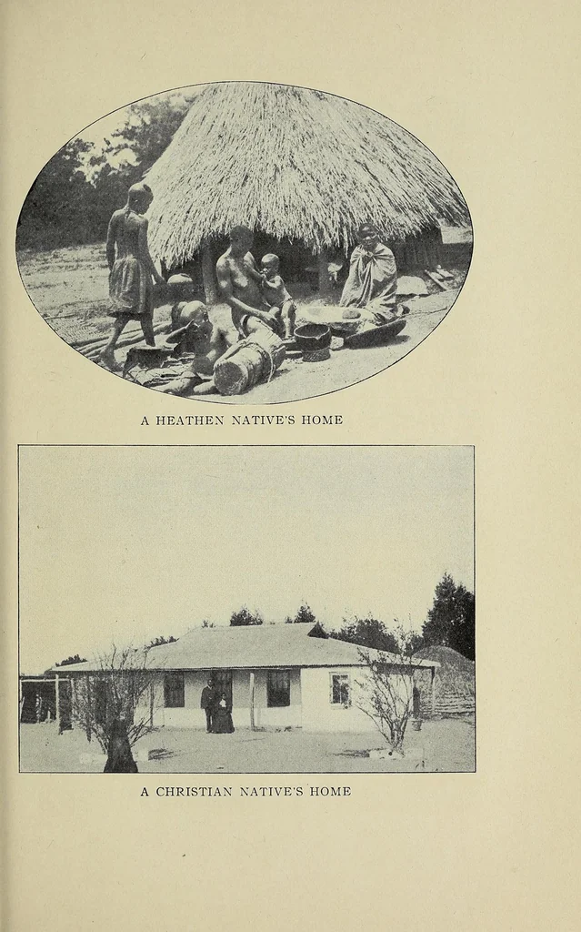 An illustration from The lure of Africa, 1917, leaf 229