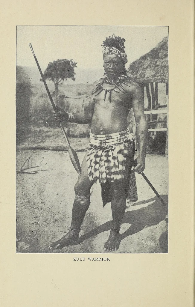 An illustration from The lure of Africa, 1917, leaf 8