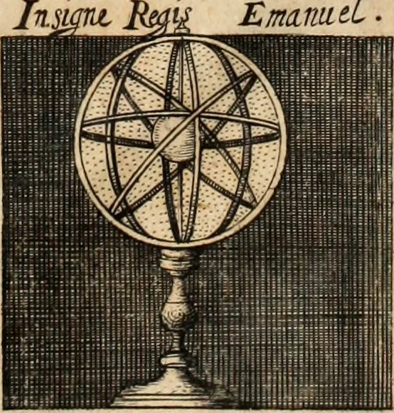 An illustration from Lusitania liberata ab injusto Castellanorum dominio : restituta legitimo principi serenissimo Joanni IV, 1645, leaf 6