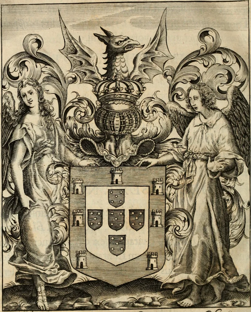 An illustration from Lusitania liberata ab injusto Castellanorum dominio : restituta legitimo principi serenissimo Joanni IV, 1645, leaf 799