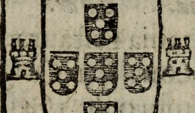 An illustration from Lusitania restaurada : dirigida a seu restaurador el Rey Dom Ioaõ o quarto nosso senhor, 1641, leaf 4