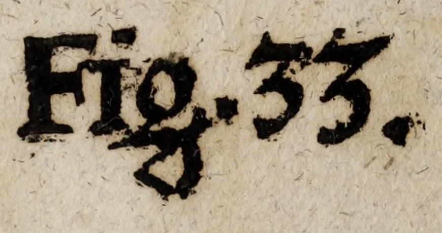 An illustration from Lust- Lufft- und FeuerKunst : auss welcher ohne sondern Costen und Mühe zuerlangen, wie man schwürmer, gross- und kleine Ragetten, Pumpen und Maseulen Stöcke : sambt denen beygefügten allerhand materien, und ihren zusammen gesetzten ordenlichen Dosen, Gewichten und Massen : wie solches alles punctualiter auss denen beygefügten und vorgedruckten 38 Figuren zuersehen und zu erlernen ..., 1680, leaf 111