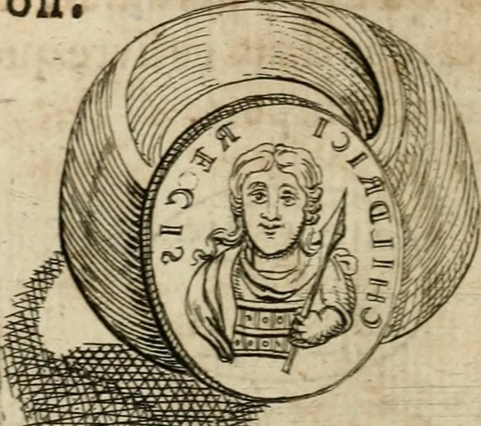 An illustration from L'utilité des voyages : qui concernent la connoissance des médailles, inscriptions, statues, dieux lares, peintures anciennes, et les bas reliefs, pierres precieuses et gravées, cachets, talismans, anneaux, manuscrits, langues, & autres choses remarquables, et l'avantage que la recherche de toutes ces antiquitez procure aux sçavans, avec un memoire de quelques observations generales qu'on peut faire pour ne pas voyager inutilement, 1693, leaf 339