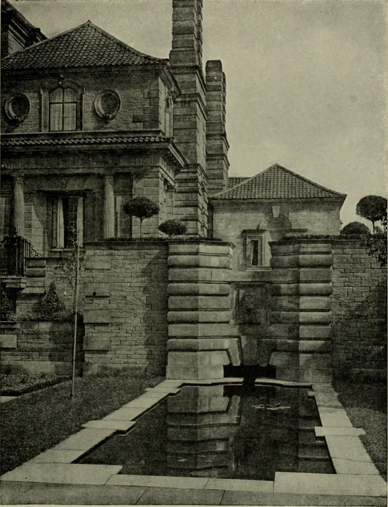 An illustration from Lutyens houses and gardens, 1921, leaf 116