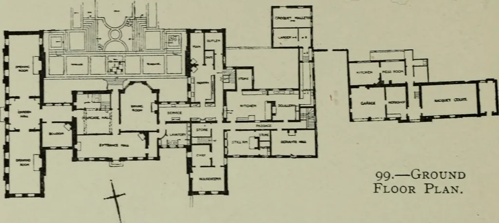 An illustration from Lutyens houses and gardens, 1921, leaf 147