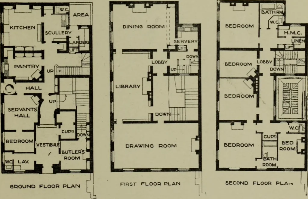 An illustration from Lutyens houses and gardens, 1921, leaf 24