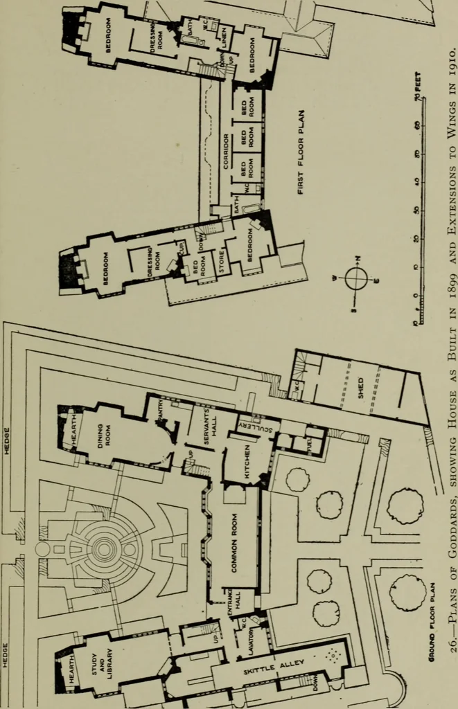 An illustration from Lutyens houses and gardens, 1921, leaf 50