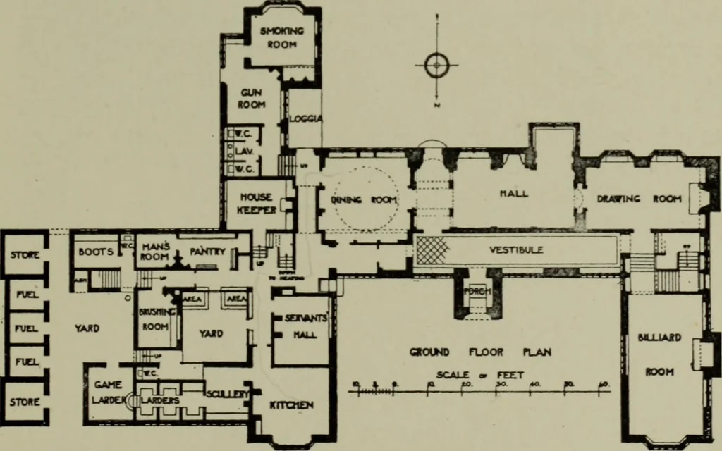 An illustration from Lutyens houses and gardens, 1921, leaf 66