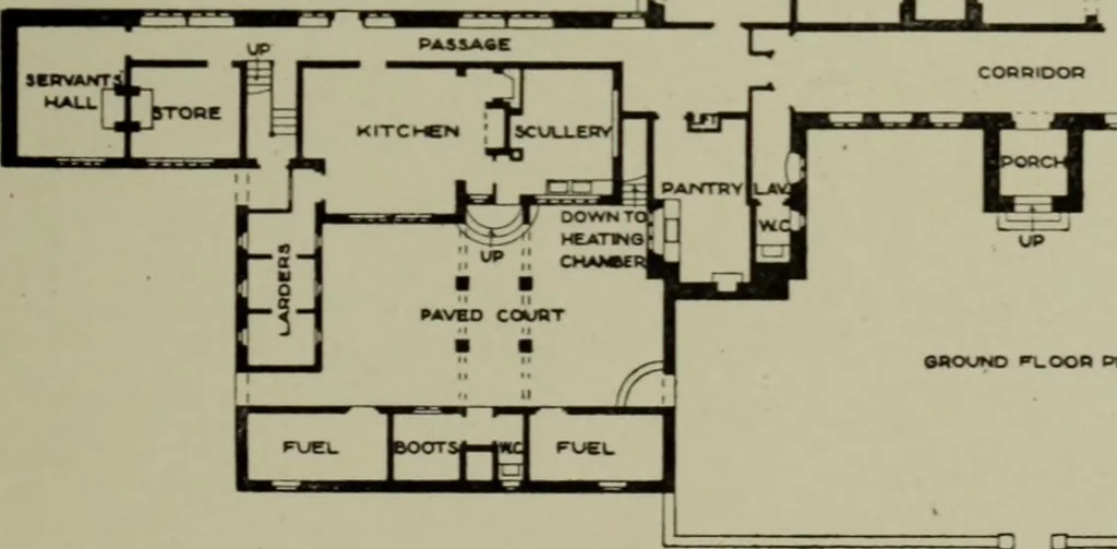 An illustration from Lutyens houses and gardens, 1921, leaf 78