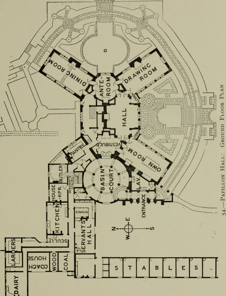 An illustration from Lutyens houses and gardens, 1921, leaf 84