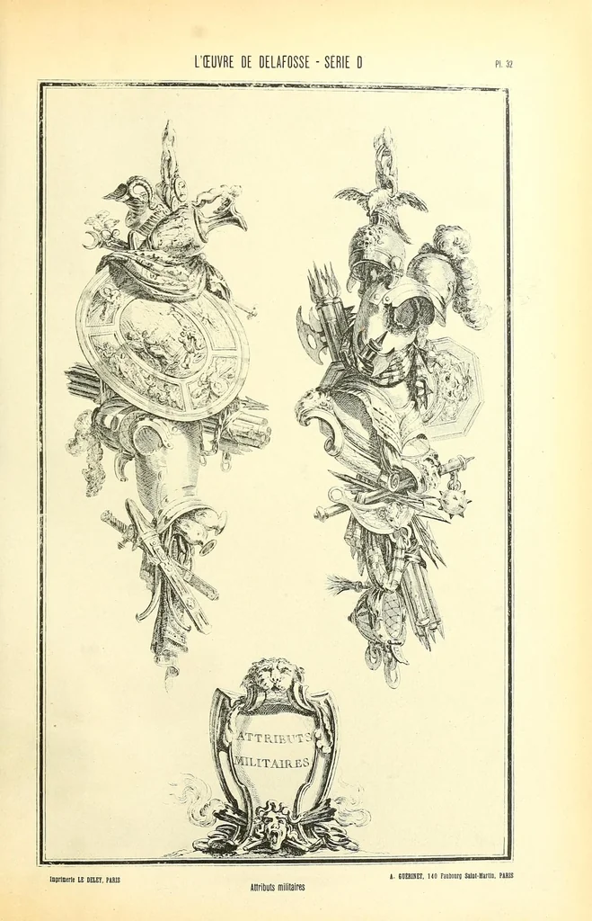 An illustration from L'uvre de Delafosse : série D, 1900, leaf 47