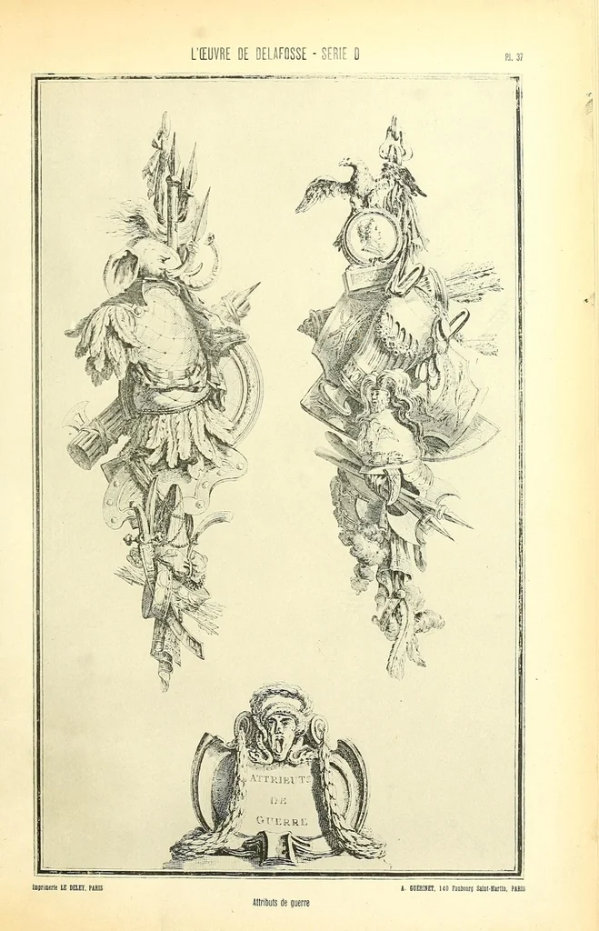 An illustration from L'uvre de Delafosse : série D, 1900, leaf 57