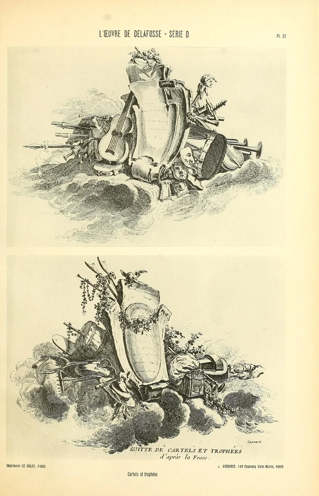 An illustration from L'uvre de Delafosse : série D, 1900, leaf 85