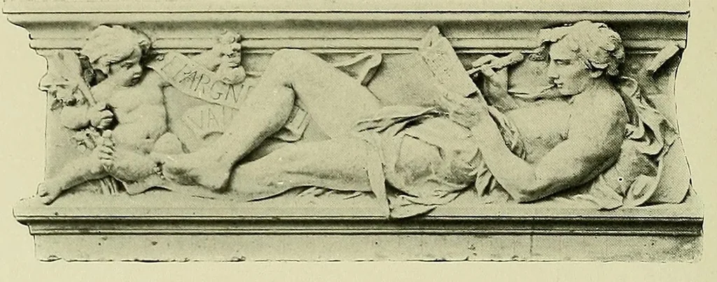 An illustration from L'uvre de Ernest Barrias, 1908, leaf 108