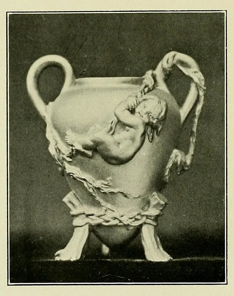 An illustration from L'uvre de Ernest Barrias, 1908, leaf 136