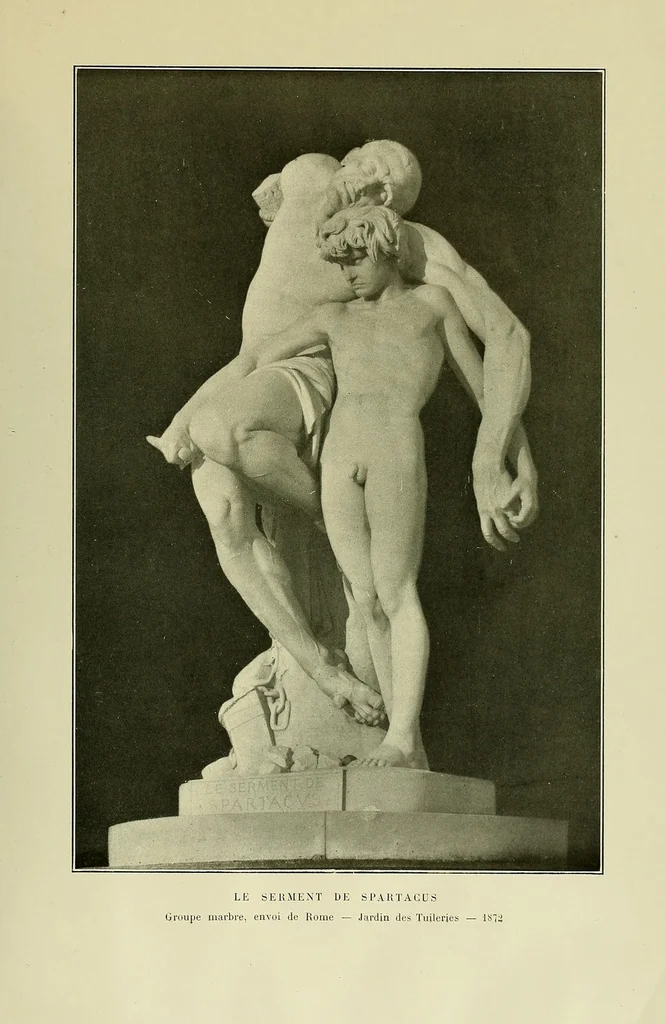 An illustration from L'uvre de Ernest Barrias, 1908, leaf 23