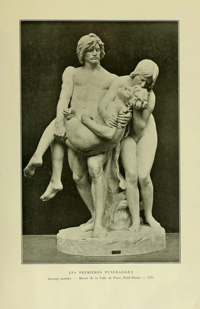 An illustration from L'uvre de Ernest Barrias, 1908, leaf 27