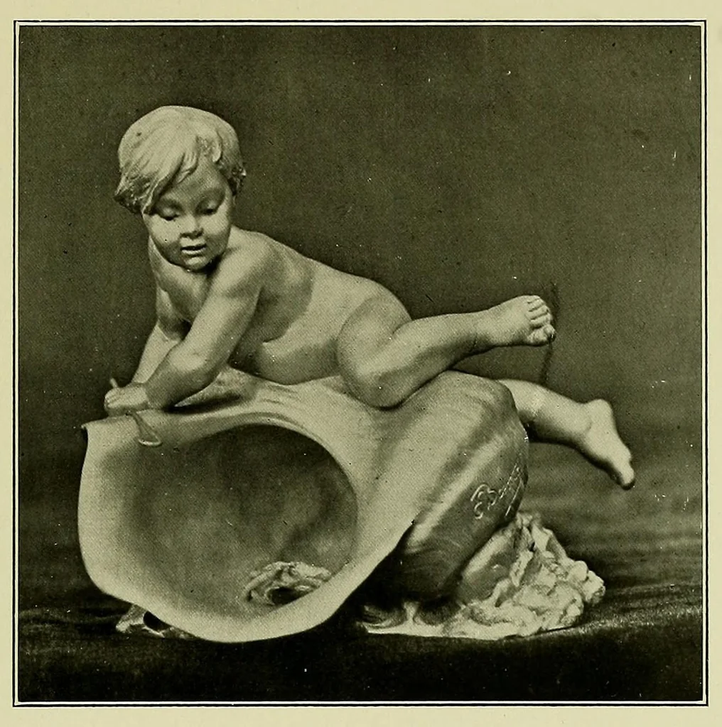 An illustration from L'uvre de Ernest Barrias, 1908, leaf 57