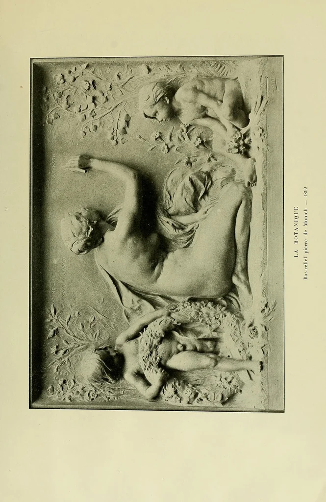 An illustration from L'uvre de Ernest Barrias, 1908, leaf 65