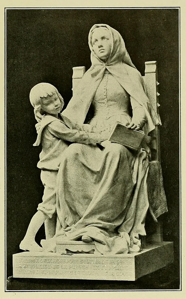 An illustration from L'uvre de Ernest Barrias, 1908, leaf 73