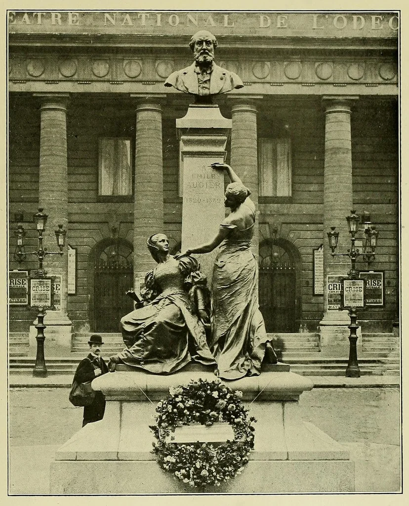 An illustration from L'uvre de Ernest Barrias, 1908, leaf 79