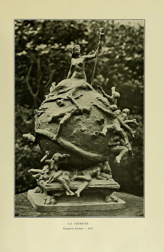 An illustration from L'uvre de Ernest Barrias, 1908, leaf 83