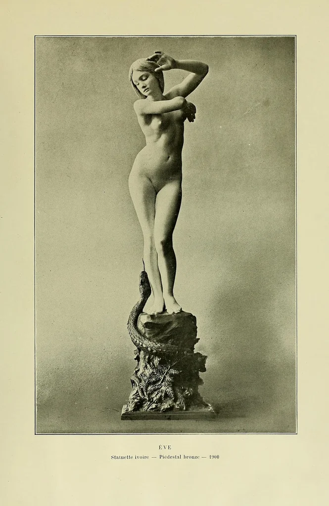 An illustration from L'uvre de Ernest Barrias, 1908, leaf 95