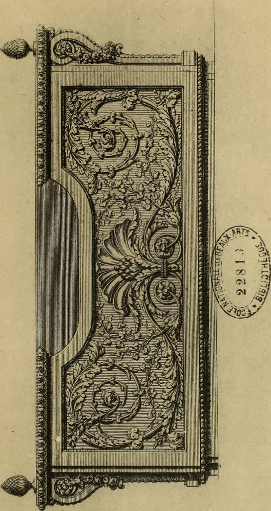 An illustration from L'uvre de J.-F. Forty : époque Louis XVI, 1900, leaf 20