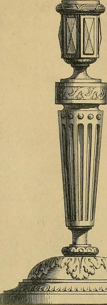 An illustration from L'uvre de J.-F. Forty : époque Louis XVI, 1900, leaf 24