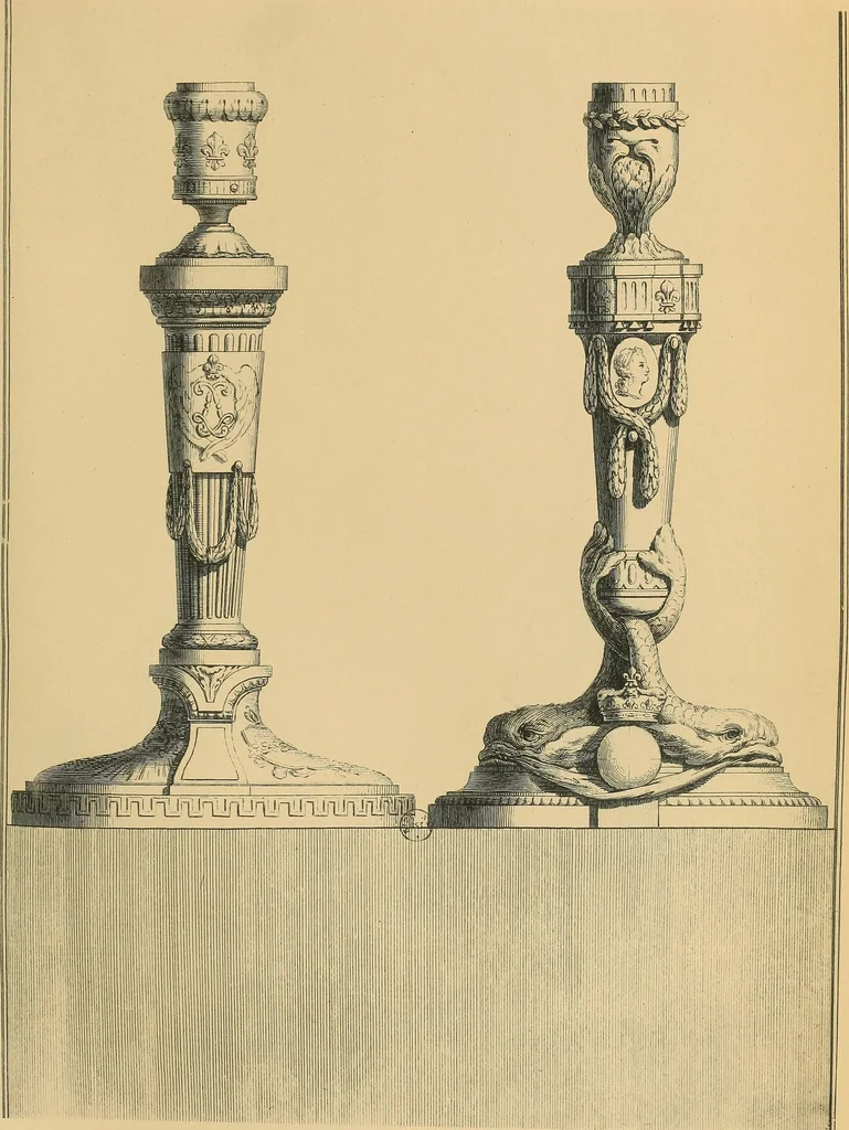 An illustration from L'uvre de J.-F. Forty : époque Louis XVI, 1900, leaf 32