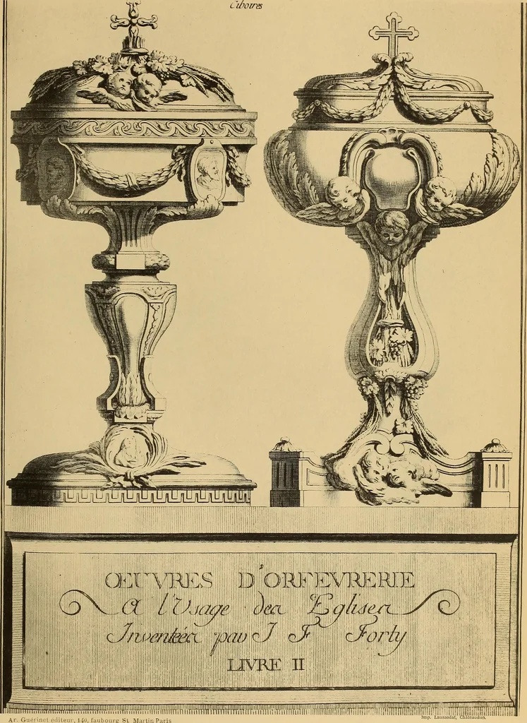 An illustration from L'uvre de J.-F. Forty : époque Louis XVI, 1900, leaf 46