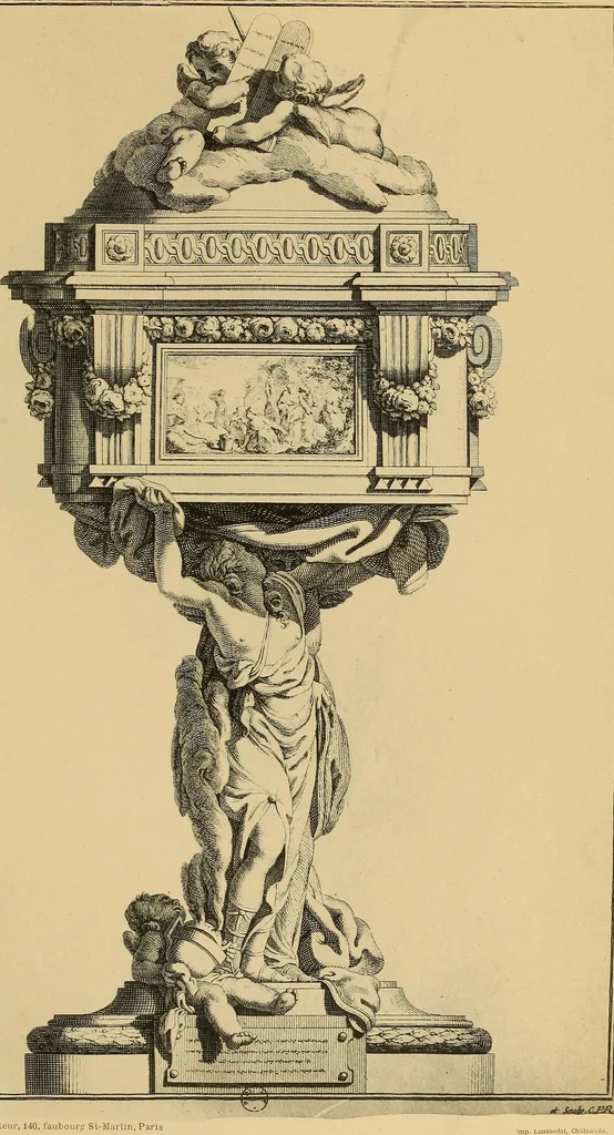 An illustration from L'uvre de J.-F. Forty : époque Louis XVI, 1900, leaf 50