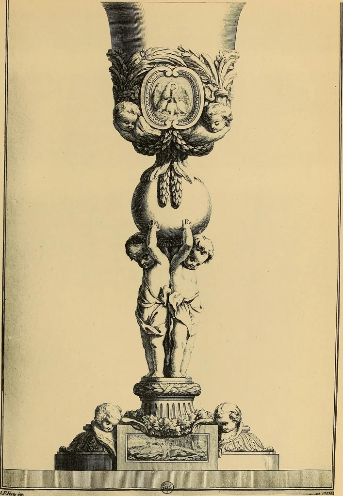 An illustration from L'uvre de J.-F. Forty : époque Louis XVI, 1900, leaf 56