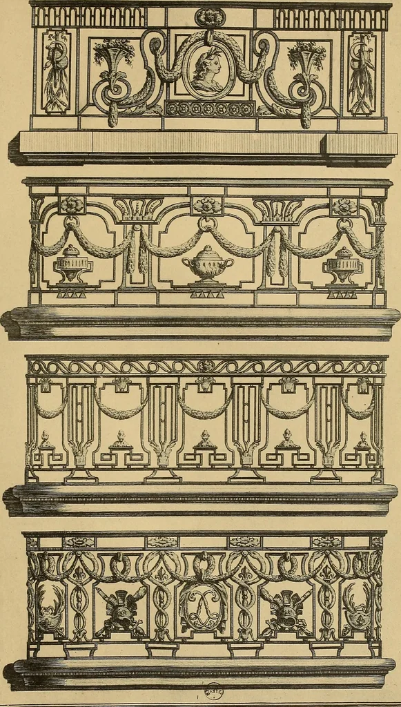 An illustration from L'uvre de J.-F. Forty : époque Louis XVI, 1900, leaf 58
