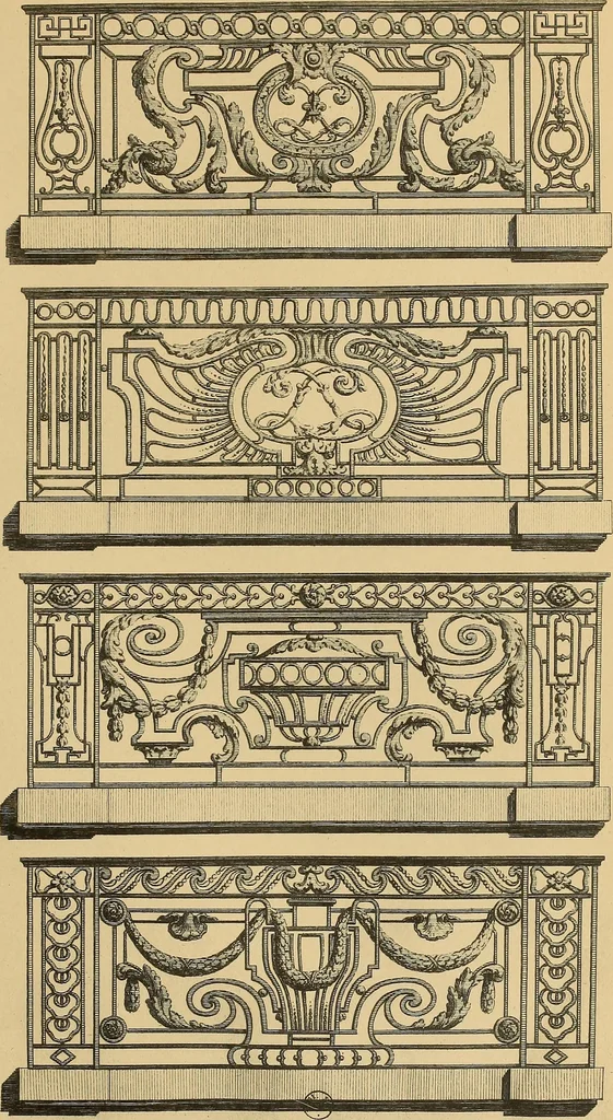 An illustration from L'uvre de J.-F. Forty : époque Louis XVI, 1900, leaf 60