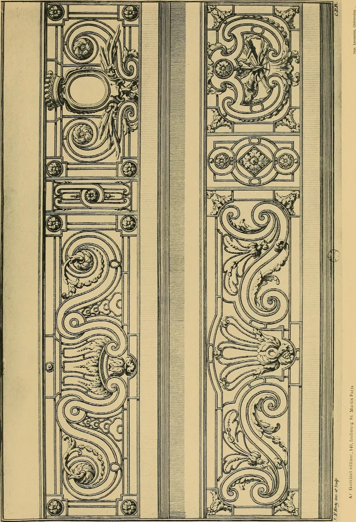 An illustration from L'uvre de J.-F. Forty : époque Louis XVI, 1900, leaf 66