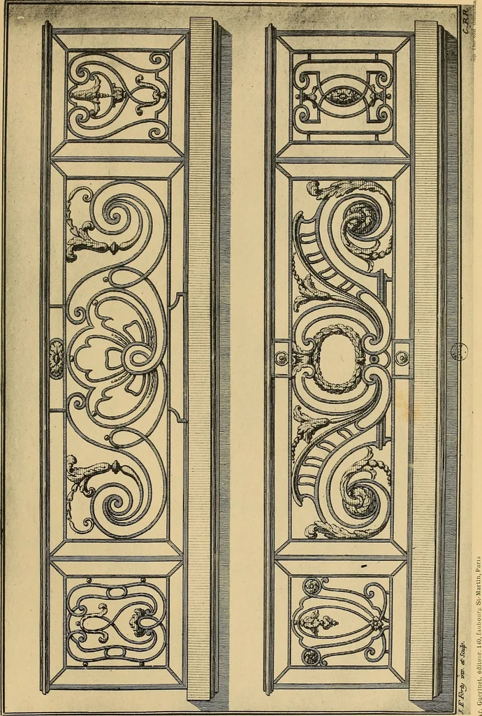 An illustration from L'uvre de J.-F. Forty : époque Louis XVI, 1900, leaf 68