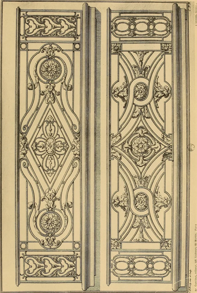 An illustration from L'uvre de J.-F. Forty : époque Louis XVI, 1900, leaf 70