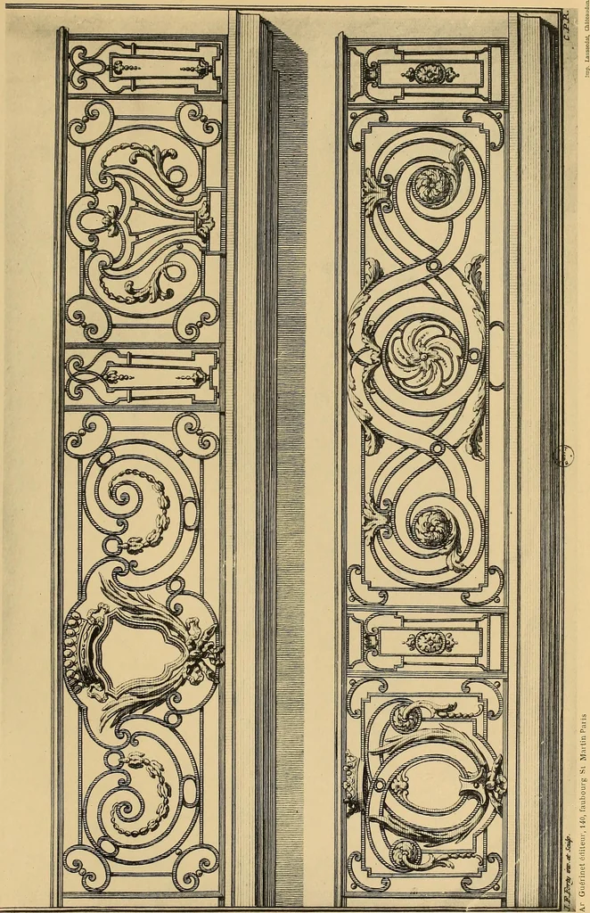 An illustration from L'uvre de J.-F. Forty : époque Louis XVI, 1900, leaf 72