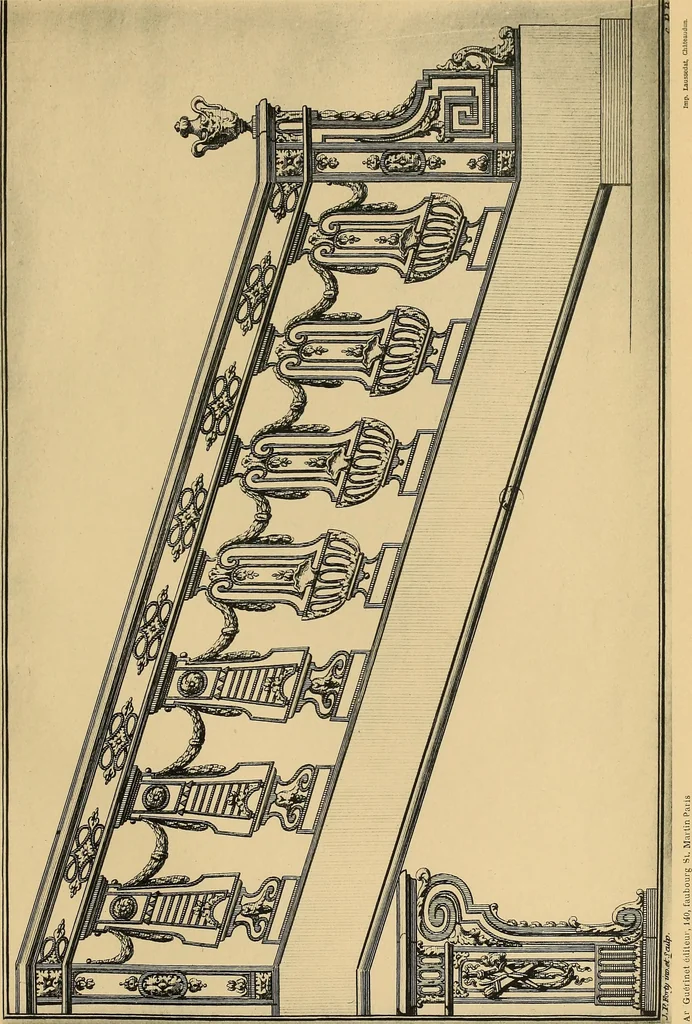 An illustration from L'uvre de J.-F. Forty : époque Louis XVI, 1900, leaf 76