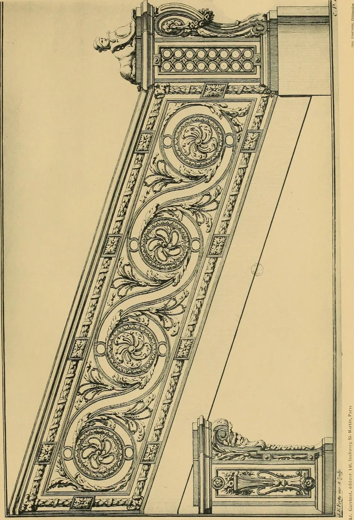 An illustration from L'uvre de J.-F. Forty : époque Louis XVI, 1900, leaf 80