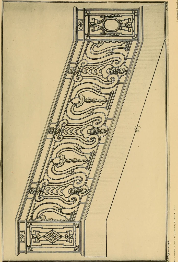 An illustration from L'uvre de J.-F. Forty : époque Louis XVI, 1900, leaf 82