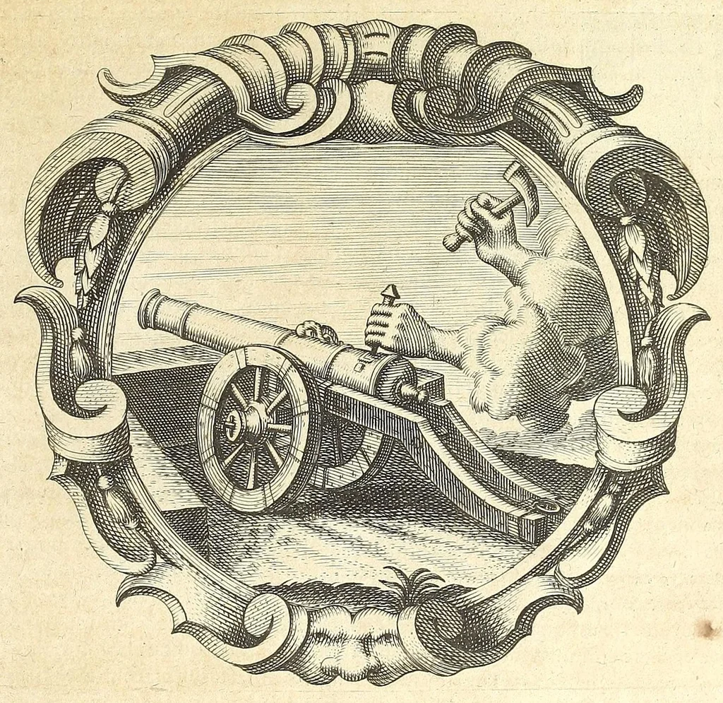 An illustration from Lux evangelica sub velum sacrorum emblematum recondita in anni dominicas : selecta historia & morali doctrina variè adumbrata, 1651, leaf 175